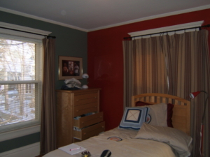 Guest bedroom remodel before